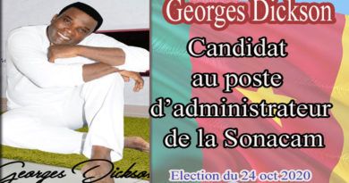Affiche campagne Georges Dickson