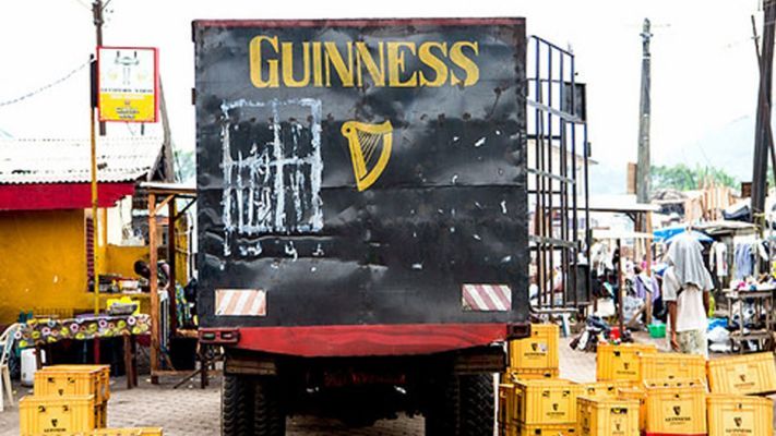 Redevance - Camion Guinness Cameroun Diageo