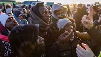 Refugiés noirs africains venant d'Ukraine refusés en Pologne