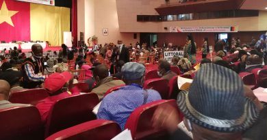Assemblée générale ordinaire à l'ENAM Sonacam (ici au Palais des Congrès de Yaoundé)