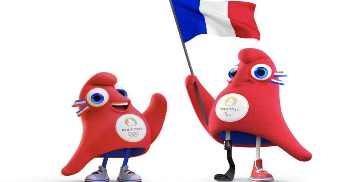 Phryges mascottes Jeux Olympiques Paris 2024