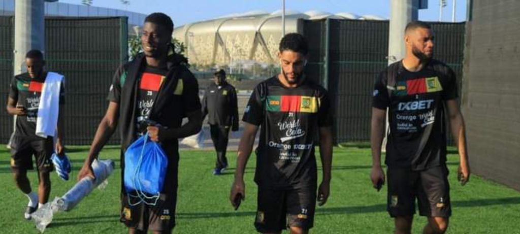4ème Séance d'entraînement des Lions du Cameroun à Djeddah 