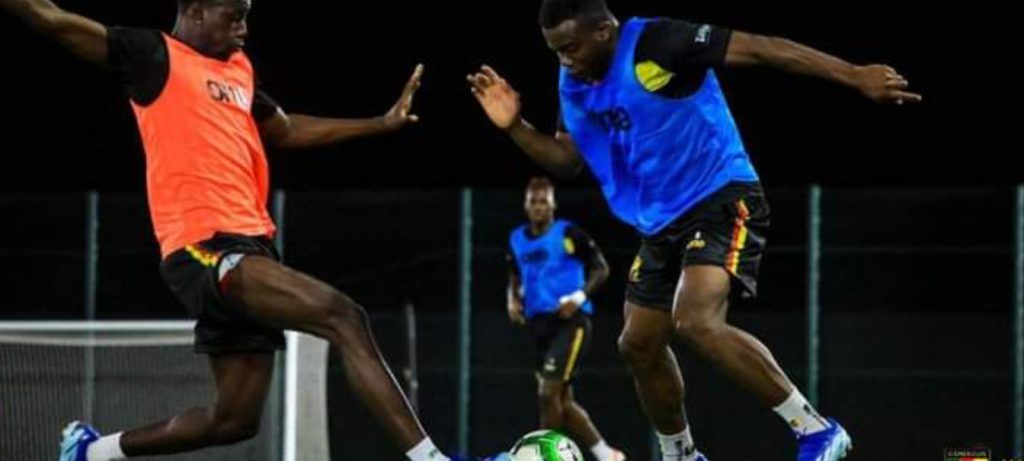 4ème Séance d'entraînement des Lions indomptables du Cameroun à Djeddah 