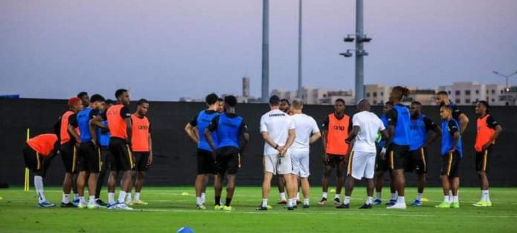 4ème Séance de coaching des Lions indomptables du Cameroun à Djeddah 